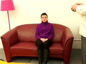 Primeiro casting pornô de Veronika