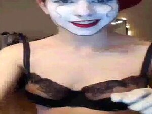 Mime striptease